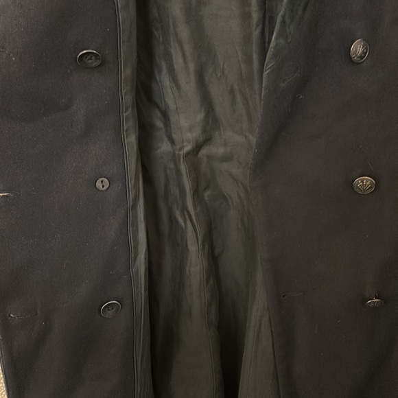 🔥🔥🔥 Rag & Bone Black Wool Lamb leather Jacket Coat - Picture 15 of 16